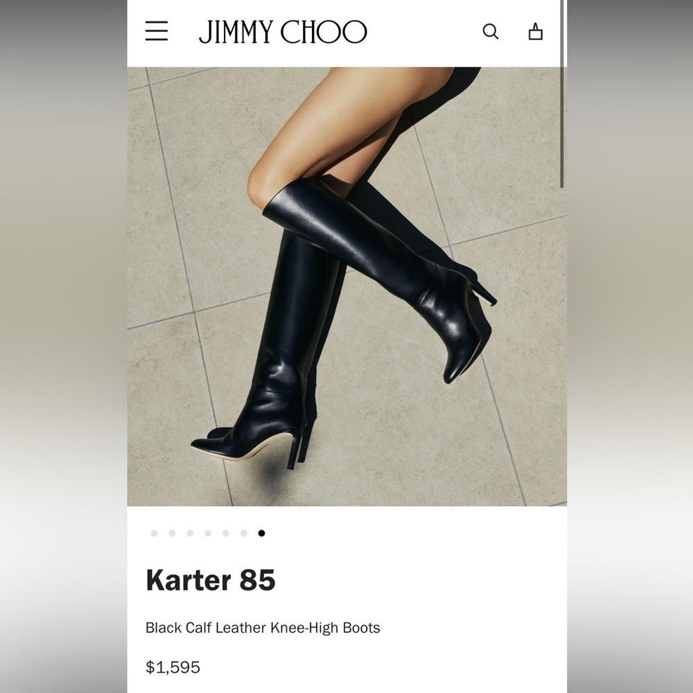 Jimmy Choo karter boots